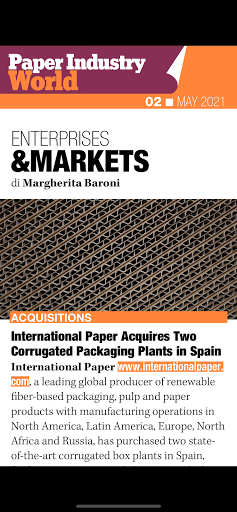 Paper Industry World Screen 3