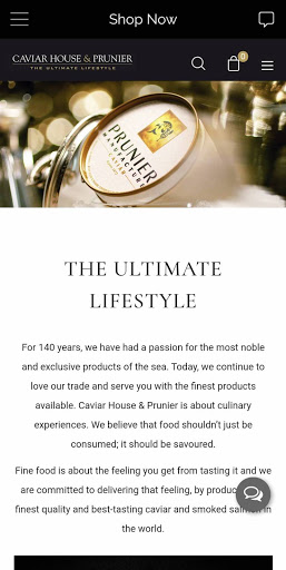 Caviar House & Prunier Screen 3