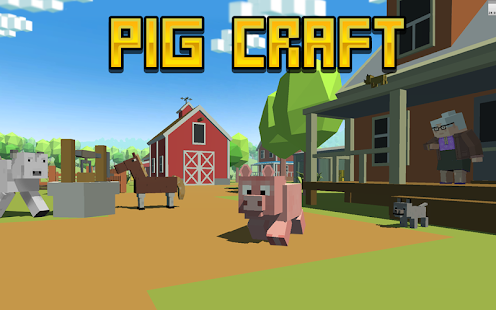 Blocky Pig Simulator 3D 1.09 APK + Мод (Unlimited money) за Android