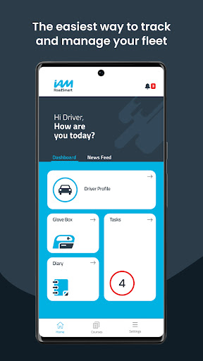 Android application IAM RoadSmart screenshort