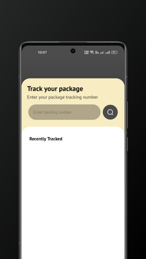 M&P Courier Tracking Screen 2