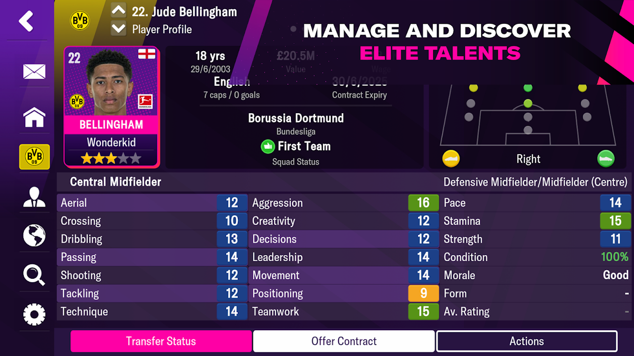 Última Versão de Football Manager 2022 Mobile para Android