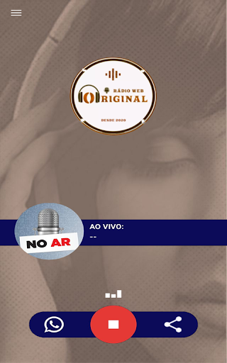 Rádio Web Original Screen 2