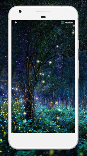 Night Forest Live Wallpaper
