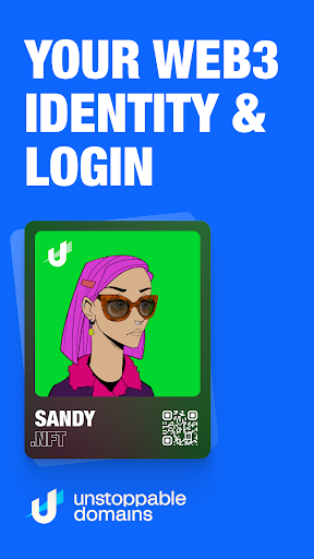 Android application Unstoppable Domains screenshort