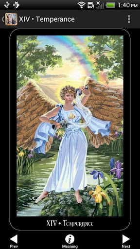 Screenshot of Witches Tarot