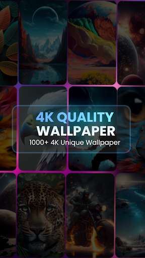 Android application HD 4K Wallpapers screenshort