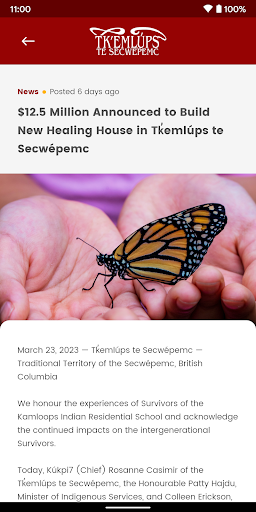 Tkemlúps te Secwépemc Screen 3
