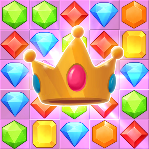 Jewels Princess Puzzle(Match3)  Icon