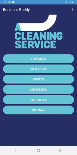 Android application Business Buddy screenshort