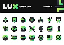 screenshot of Green Icon Pack : LuX