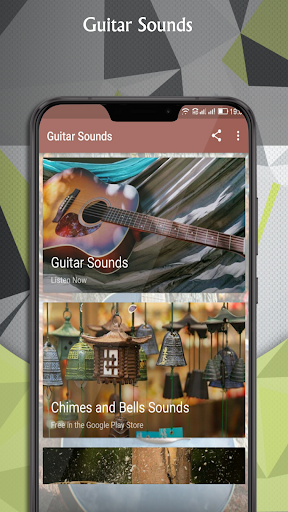 Android application Guitar Sounds screenshort