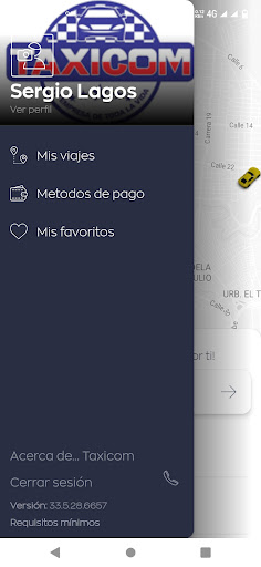 Taxicom Screen 2