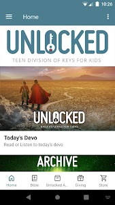 Unlocked - Teen Devotional Unknown