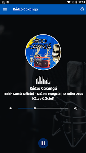 Android application Rádio Caxangá screenshort