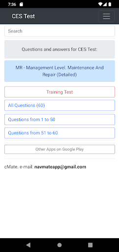 Android application Maintenance And Repair. Manag screenshort