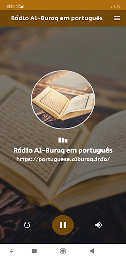 Rádio Al-Buraq em português Screen 2