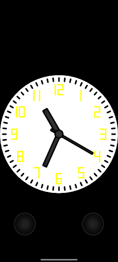 Android application Analog clock vna screenshort