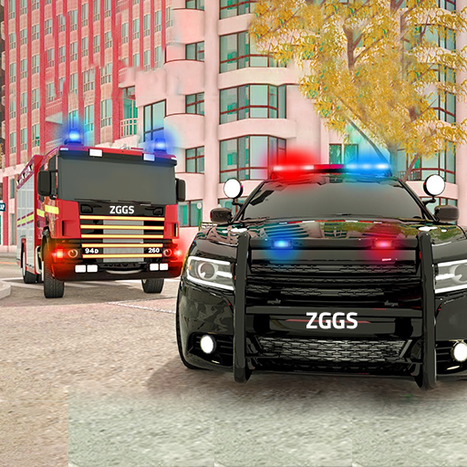 Police Car Ambulance Firetruck logo
