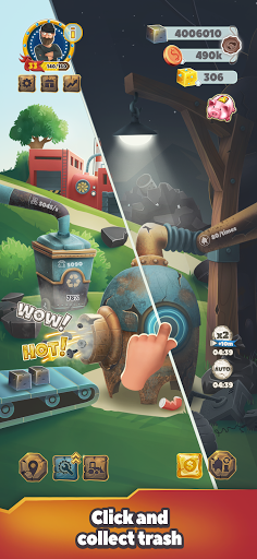 Download Trash Tycoon: idle clicker & simulator & business 0.1.5 screenshots 1