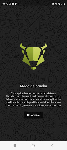 Android application Toro App screenshort