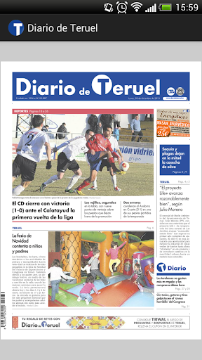 Diario de Teruel Screen 2