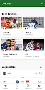 Aperçu de l'application