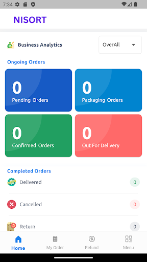Nisort - Vendor Screen 3