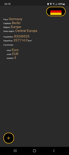MapCountry Screen 3