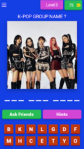 Guess K-pop group name quiz