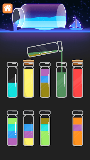 Android application Water Sort Puzzle screenshort