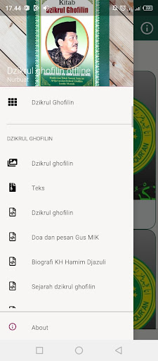 Android application Kitab Dzikrul Ghofilin Offlin screenshort