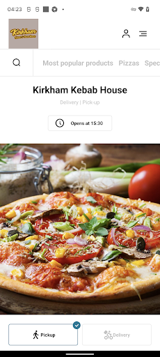Android application Kirkham Kebab House screenshort