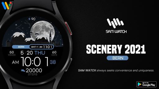 Android application SamWatch Scenery 2021 SUI screenshort