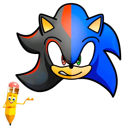 Como desenhar Sonic