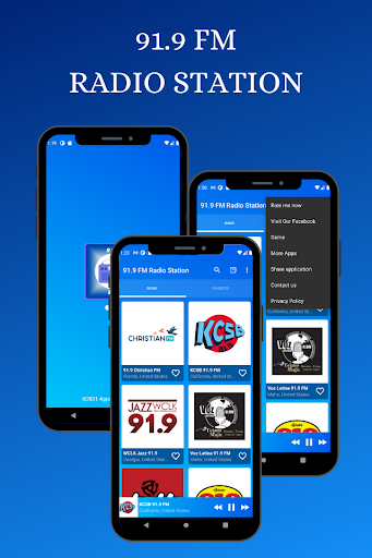 Android application 91.9 FM Radio Station Online screenshort