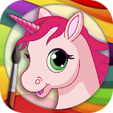 Unicorn Coloring Pages icon