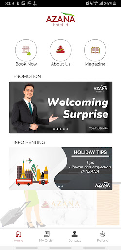 Azana Hotel Screen 2