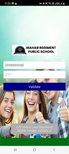 Android application Mahar Regiment Public School screenshort