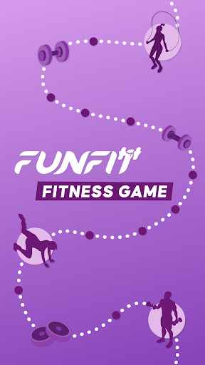 Android application FunFit: Workout Exercise Games screenshort