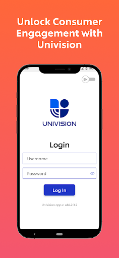 Android application Univision screenshort