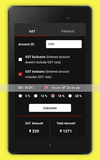 GST Calculator