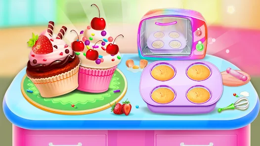 Candy Doces e bolo Jogos de Memória para crianças e miúdos!