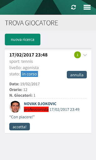 Tennis Club Terni Screen 3