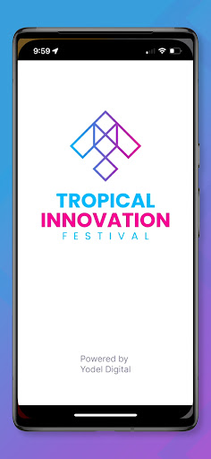 Android application Tropical Innovation Festival screenshort
