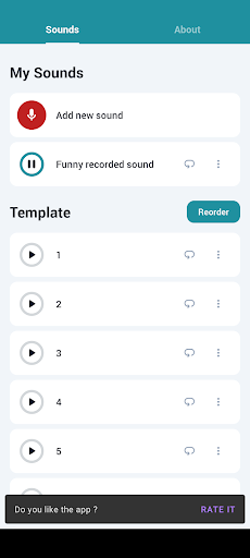 Android application Squeeky Toy Sounds screenshort
