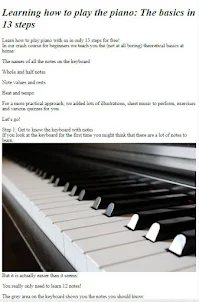 如何為初學者彈鋼琴