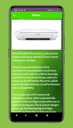 Hp Plus Deskjet Lnkjet guide Screen 2