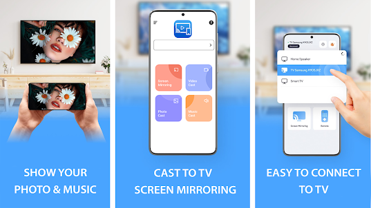 Screen Mirroring: Cast To TV