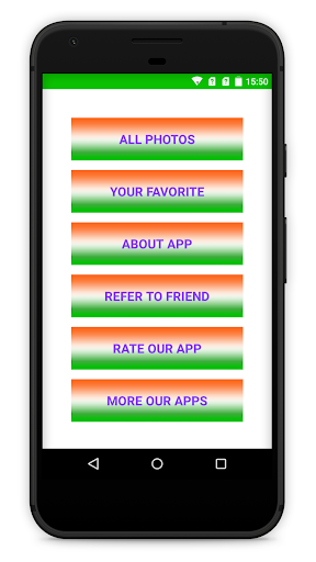 Android application Republic Day Wishes Images screenshort